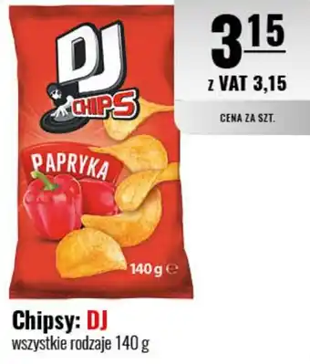Eurocash Chipsy DJ 140 g oferta