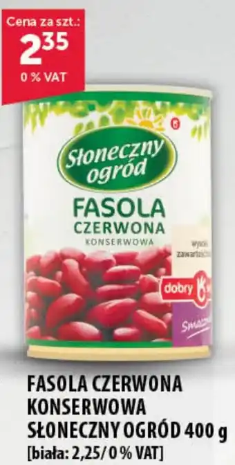 Eurocash Cash & Carry FASOLA CZERWONA KONSERWOWA SŁONECZNY OGRÓD 400 g oferta