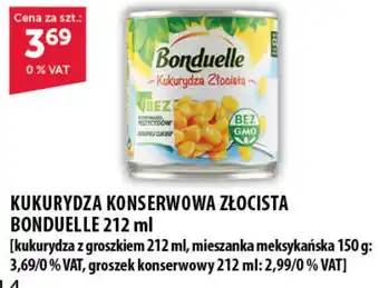 Eurocash Cash & Carry KUKURYDZA KONSERWOWA ZŁOCISTA BONDUELLE 212 ml oferta