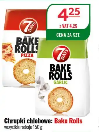 Eurocash Chrupki chlebowe Bake Rolls 150 g oferta