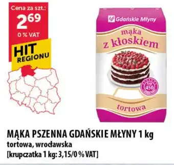 Eurocash Cash & Carry MĄKA PSZENNA GDAŃSKIE MŁYNY 1 kg oferta