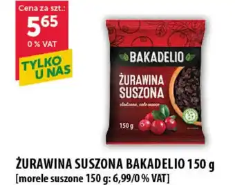 Eurocash Cash & Carry ŻURAWINA SUSZONA BAKADELIO 150 g oferta