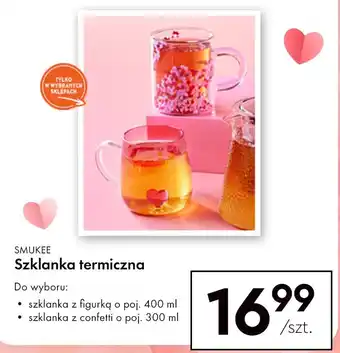 Biedronka SMUKEE Szklanka termiczna oferta