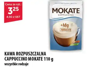 Eurocash Cash & Carry KAWA ROZPUSZCZALNA CAPPUCCINO MOKATE 110 g oferta