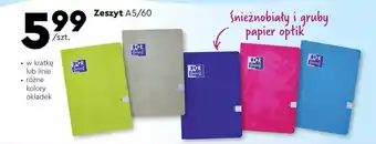 Biedronka Zeszyt A5/60 oferta