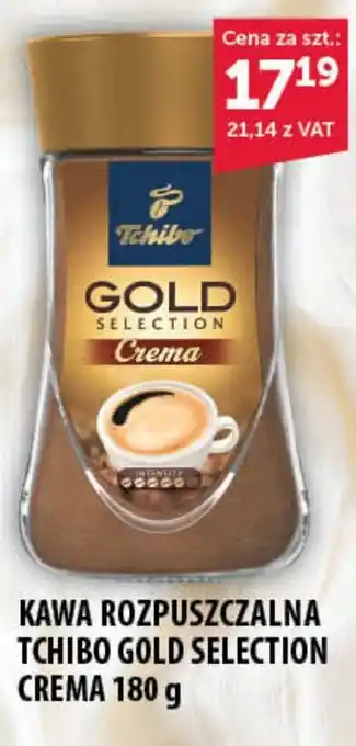 Eurocash Cash & Carry KAWA ROZPUSZCZALNA TCHIBO GOLD SELECTION CREMA 180 g oferta