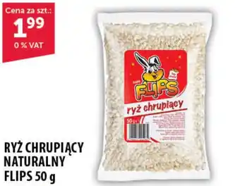 Eurocash Cash & Carry RYŻ CHRUPIĄCY NATURALNY FLIPS 50 g oferta