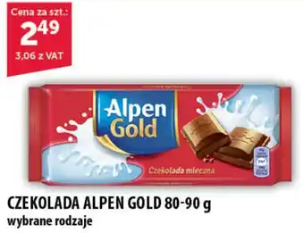 Eurocash Cash & Carry CZEKOLADA ALPEN GOLD 80-90 g oferta
