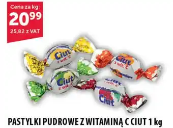 Eurocash Cash & Carry PASTYLKI PUDROWE Z WITAMINĄ C CIUT 1 kg oferta