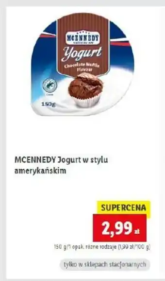 Lidl MCENNEDY Jogurt w stylu amerykańskim oferta