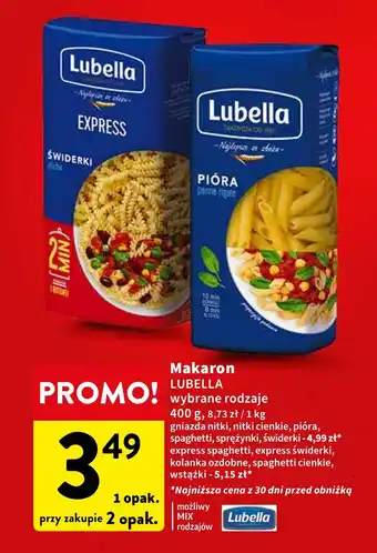Intermarche Makaron LUBELLA 400g oferta