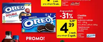 Intermarche Ciastka OREO 157-176g oferta