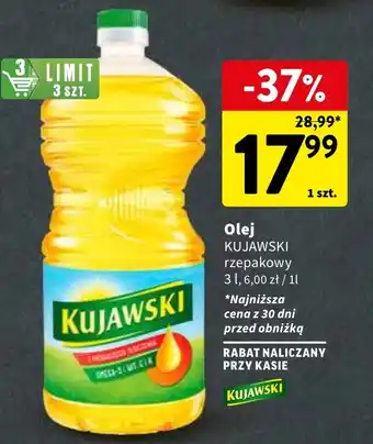 Intermarche Olej KUJAWSKI 3l oferta