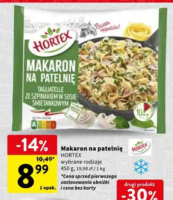 Intermarche Makaron na patelnię HORTEX 450g oferta