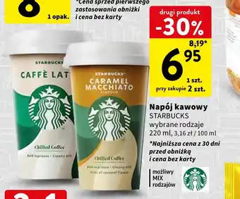 Intermarche Napój kawowy STARBUCKS 220ml oferta