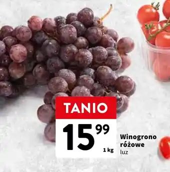 Intermarche Winogrono różowe 1kg oferta