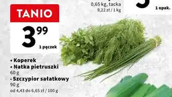 Intermarche Koperek Natka pietruszki 60g/Szczypior sałatkowy 90g oferta