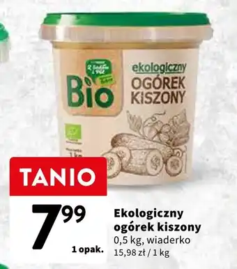 Intermarche Ekologiczny ogórek kiszony 0,5 kg oferta