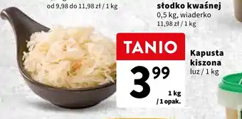 Intermarche Kapusta kiszona 1 kg oferta