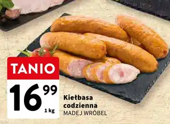 Intermarche Kiełbasa codzienna MADEJ WRÓBEL 1kg oferta