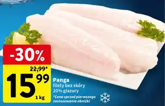 Intermarche Panga filety bez skóry 1kg oferta