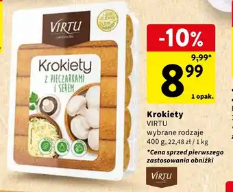 Intermarche Krokiety VIRTU 400g oferta