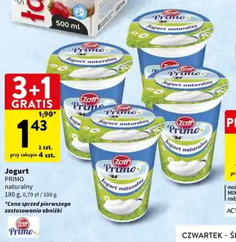 Intermarche Jogurt PRIMO 180g oferta