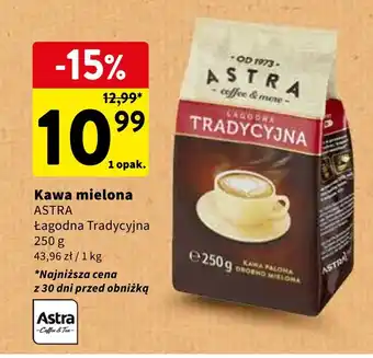 Intermarche Kawa mielona ASTRA 250g oferta