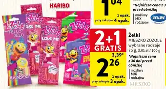 Intermarche Żelki MIESZKO ZOZOLE 75 g oferta