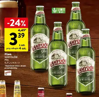 Intermarche Piwo NAMYSŁÓW 0,5l oferta