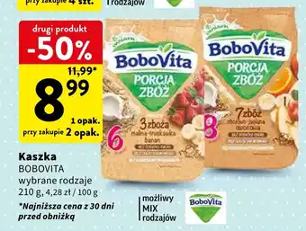 Intermarche Kaszka BOBOVITA 210g oferta