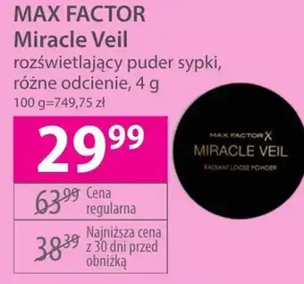 Hebe Puder Max Factor oferta