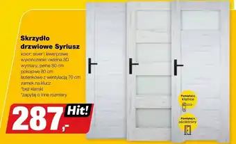 Bricomarche Skrzydło drzwiowe oferta