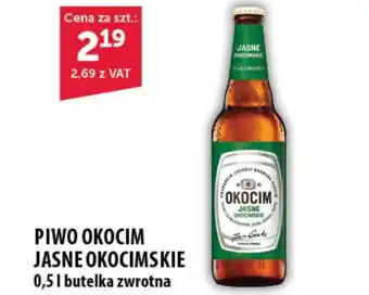 Eurocash Cash & Carry PIWO OKOCIM JASNE OKOCIMSKIE 0,5 l oferta