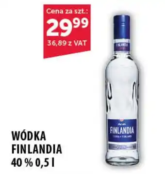 Eurocash Cash & Carry WÓDKA FINLANDIA 40 0,5 l oferta