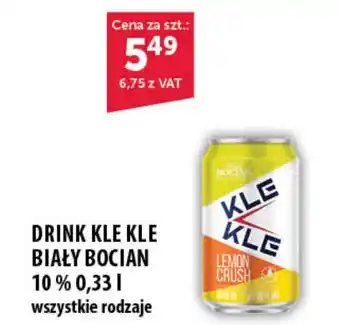 Eurocash Cash & Carry DRINK KLE KLE BIAŁY BOCIAN 10 0,33 l oferta