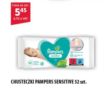 Eurocash Cash & Carry CHUSTECZKI PAMPERS SENSITIVE 52 szt. oferta