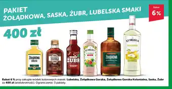 Eurocash Cash & Carry PAKIET ŻOŁĄDKOWA, SASKA, ŻUBR, LUBELSKA SMAKI oferta