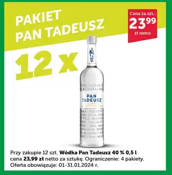 Eurocash Cash & Carry PAKIET PAN TADEUSZ oferta