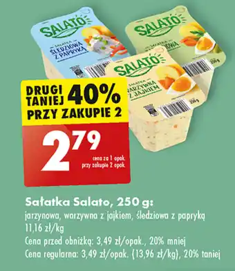 Biedronka Sałatka Salato, 250 g oferta
