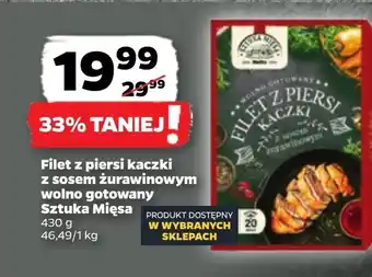 Netto Filet z piersi kaczki Sztuka Mięsa oferta