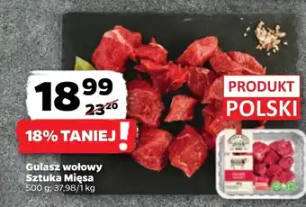 Netto Gulasz wołowy Sztuka Mięsa oferta