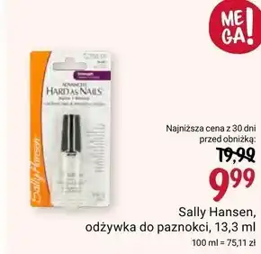 Rossmann Odżywka do paznokci Sally Hansen oferta