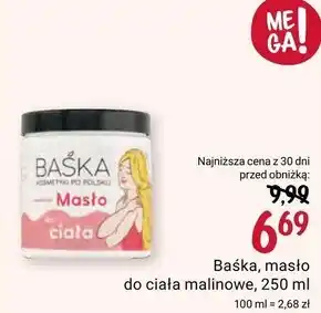 Rossmann Masło do ciała Baśka oferta
