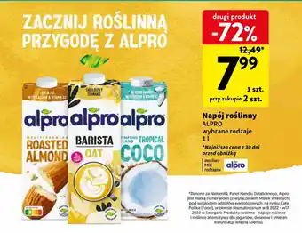 Intermarche Napój roślinny ALPRO 1 l oferta