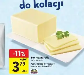 Intermarche Mozzarella Hochland oferta