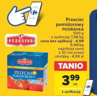 Carrefour Market Przecier pomidorowy PODRAVKA 500 g oferta