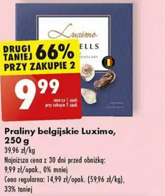 Biedronka Praliny belgijskie Luximo, 250 g oferta