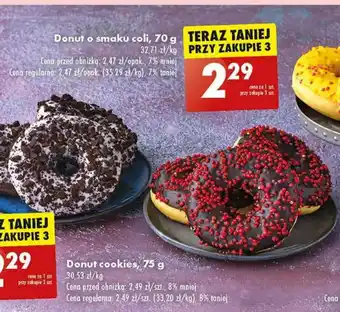 Biedronka Donut o smaku coli, 70 g oferta