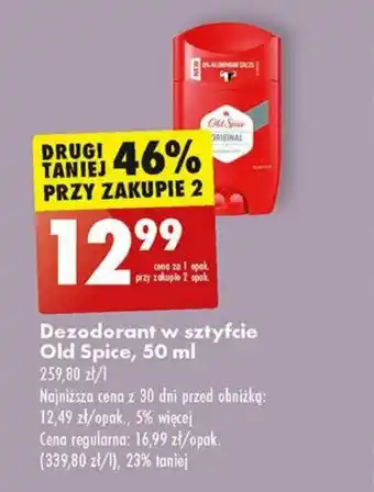 Biedronka Dezodorant w sztyfcie Old Spice, 50 ml oferta